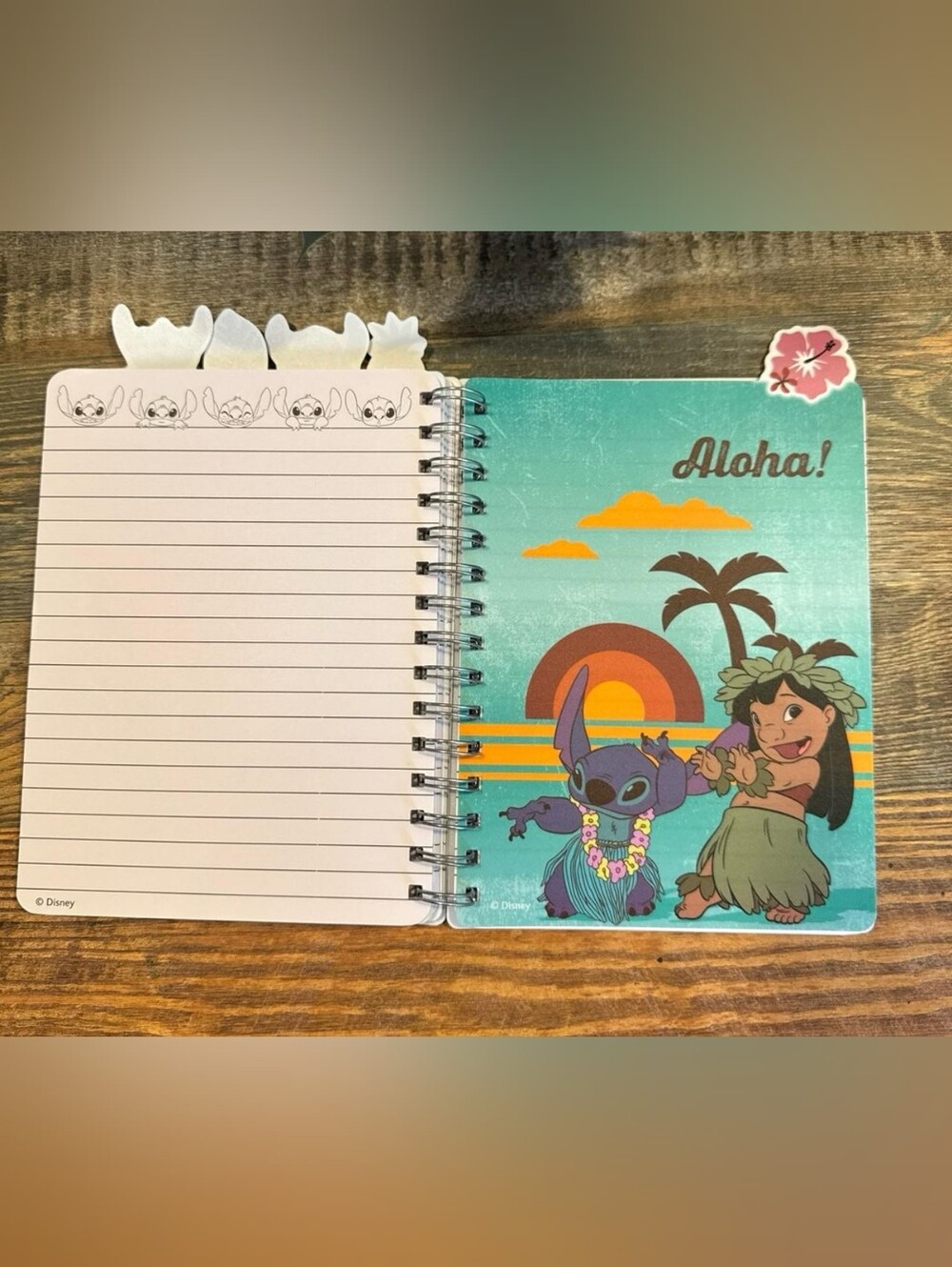 Disney Stitch Pineapple Blue Spiral Notebook - Weird But Cute - Picture 7 of 7